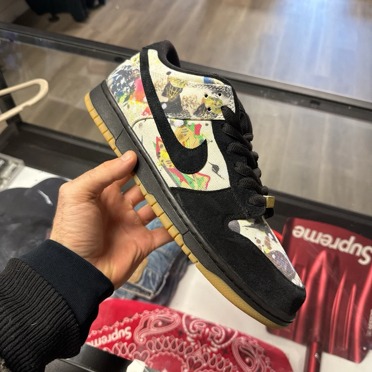 Las mejores ofertas en Nike SB Dunk Low x Supreme Rammellzee | eBay