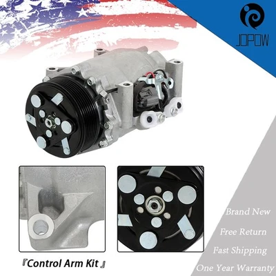 A/C AC Compressor with Clutch For Acura TSX 2004-2008 2.4L L4 CO 10849T New - Image 1 of 4