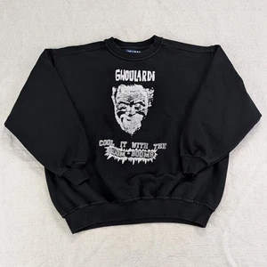 Vtg 90s Ghoulardi Crewneck Pullover Sweatshirt Men's XL Black Boom Booms Graphic - Bild 1 von 6
