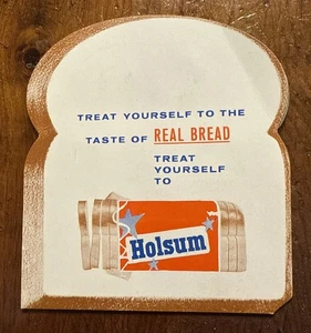 VINTAGE HOLSUM BROT WERBUNG NADELPACKUNG - Bild 1 von 4