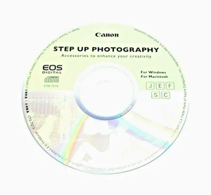 Canon Step Up Fotografie CD Zubehör Steigern Sie Ihre Kreativität Win/Mac - Bild 1 von 1