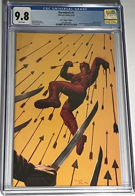 DAREDEVIL #1 CGC 9.8 NM/MINT🔥E.M. GIST Variant Virgin Cover 🔑 Marvel Comics - Image 1 of 3
