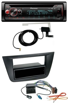 Pioneer DAB CD MP3 USB Bluetooth Autoradio für Seat Toledo Altea ab 05 schwarz - Bild 1 von 4