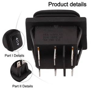 Robust Momentary Polarity Reverse Switch for Waterproof Linear Actuator - Picture 1 of 12
