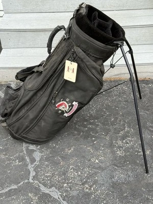 Ping Hoofer Shinnecock Hills 1891 Golf Stand Carry Bag 4-Way Divider Black - Image 1 of 4