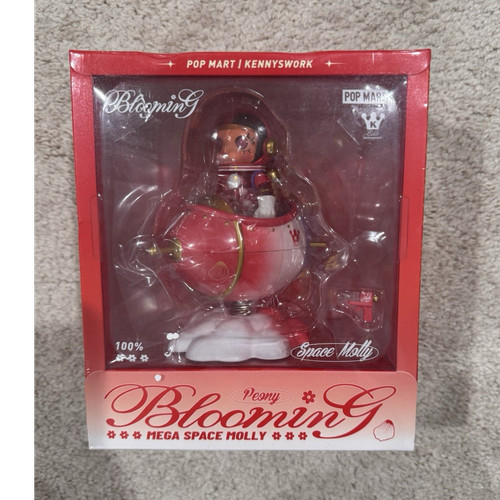 POP MART MEGA COLLECTIONS MEGA SPACE MOLLY 100% Blooming Sakura