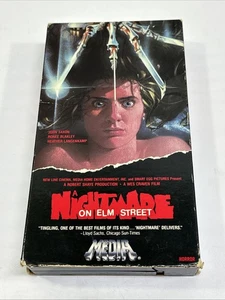 A Nightmare On Elm Street VHS Full Box Early Release RARE - Imagen 1 de 11