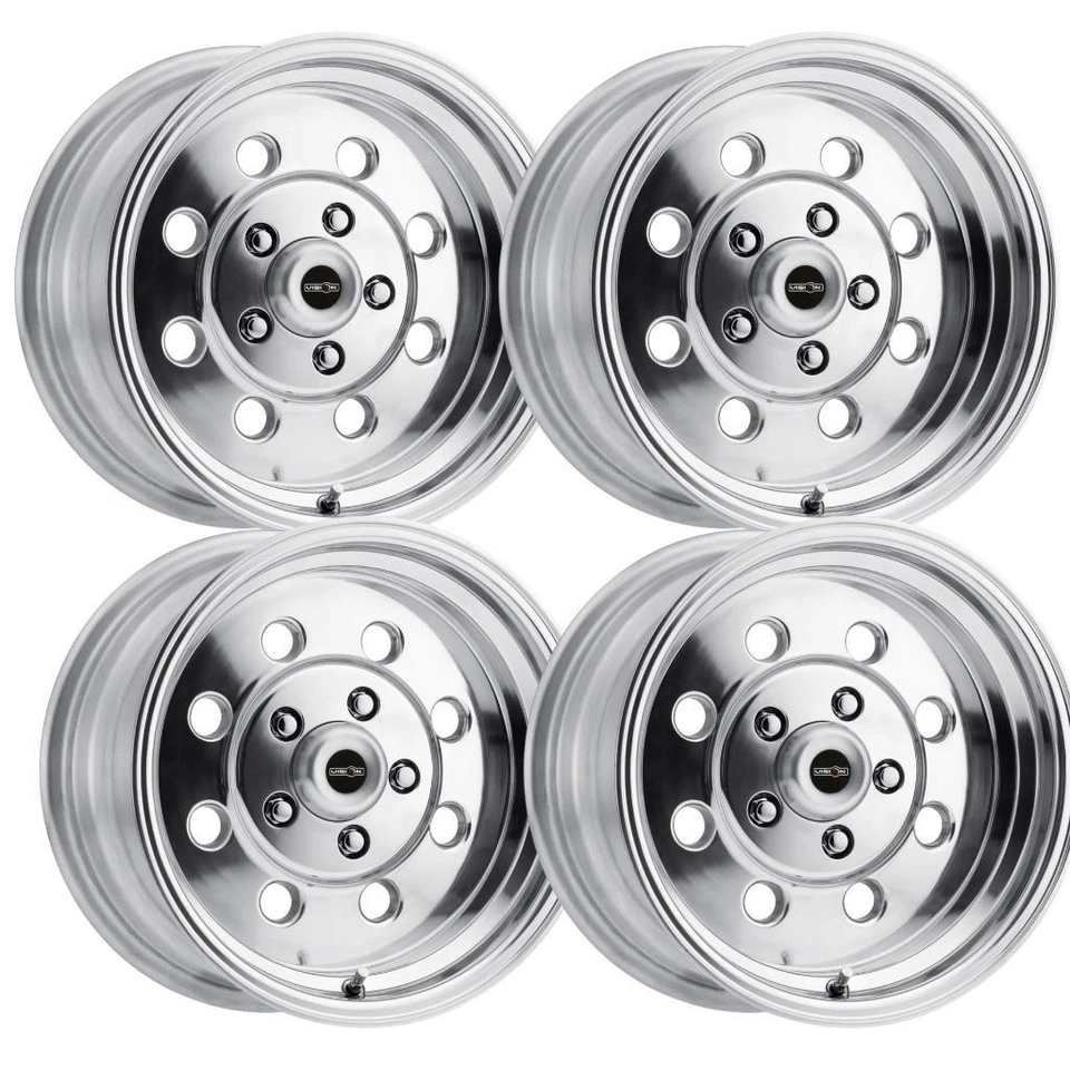 (Juego-4) Ruedas pulidas Vision 531 Street Lite 15x4 4x4,25 4x108 -19 mm 15 pulgadas Foto 1 de 1