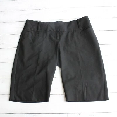 Pantalones cortos de vestir The Limited negros para mujer talla 2 Drew Fit para caminar Foto 1 de 4