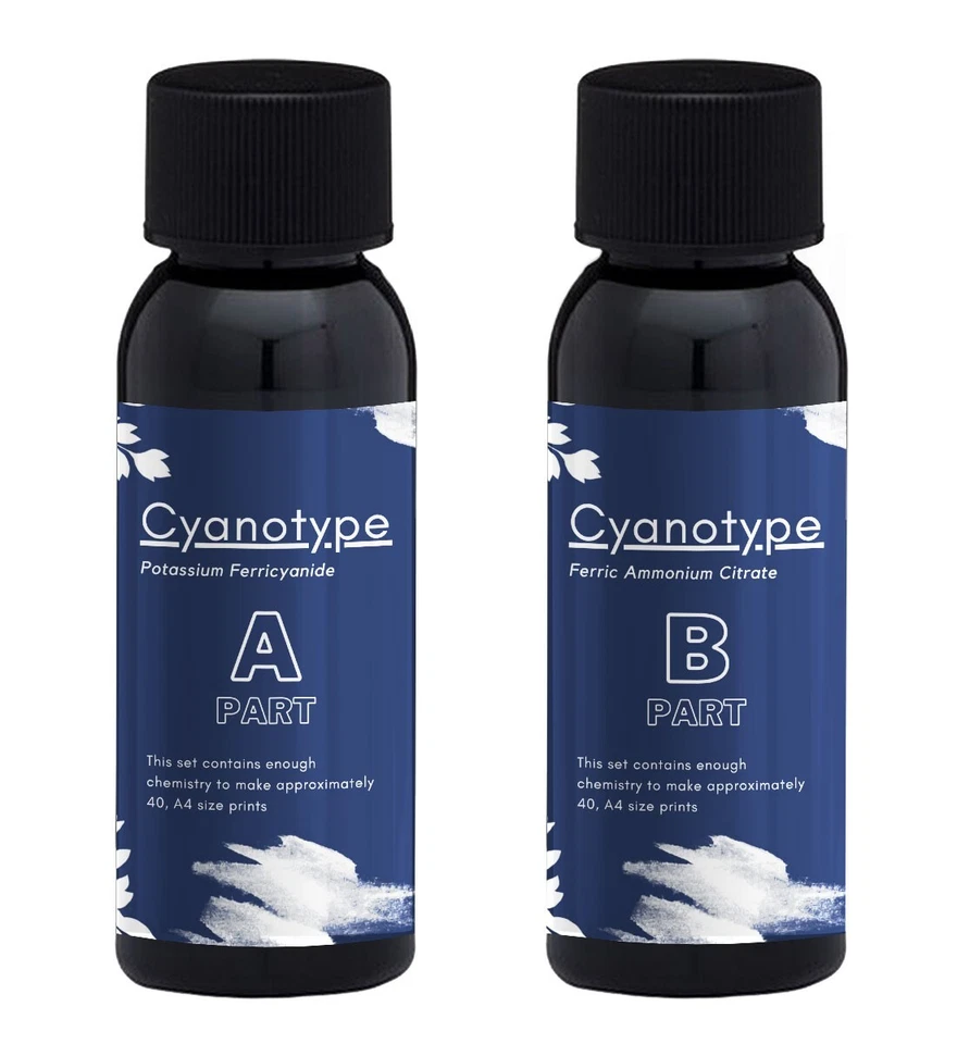 Cyanotype Sensitizer Set Solar Sun Print Kit, Blue, 100ml - image 1 of 4
