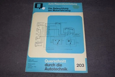 Reparaturanleitung Reparaturhandbuch Die Beleuchtung am Motorfahrzeug neuwertig - Bild 1 von 4