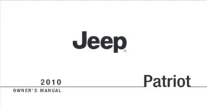 2010 Jeep Patriot Owners Manual User Guide - Picture 1 of 1