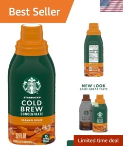 Caffè concentrato Cold Brew, Caramel Dolce 32 Fl Oz - gusto caffè senza sforzo - Foto 1 di 12