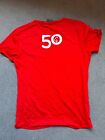 Parkrun 50  Red Landmark T Shirt Ladies Size Large 10