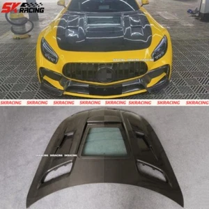 Dry Carbon Fiber Body Kits Hoods Panels Cover Fits 2016-2021 Benz GT GTC GTS - Picture 1 of 24
