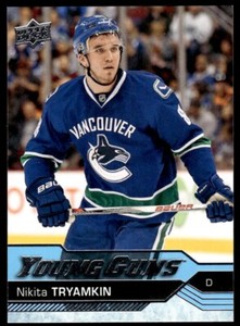 2016-17 Upper Deck Young Guns Nikita Tryamkin Rookie Vancouver Canucks #221 R25
