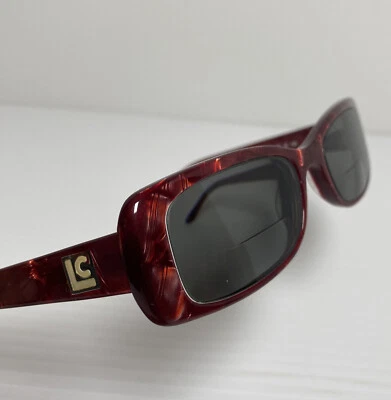 LIZ CLAIBORNE L517/S FRASCO 70 135 ROJO RUBÍ TORTUGA Marcos GAFAS Bisagras de resorte Foto 1 de 4