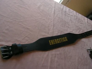 ceinture cuir  musculation haltérophilie    (ref  u8 ) - Picture 1 of 4