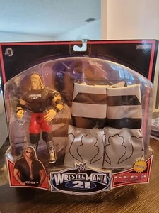 2005 Jakks Pacific WWE Edge Wrestlemania 21 Figur mit offizieller Signature Gear - Bild 1 von 3