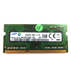 4GB SODIMM 1Rx8 PC3-12800S DDR3 1600MHz (204 Pin) Memory for Laptop - Picture 1 of 1