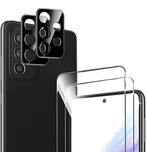 2X Szkło ochronne (wyświetlacz + aparat ) do Samsung Galaxy A53 5G Folia pancerna Full 9H - Zdjęcie 1 z 9