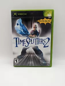 TimeSplitters 2 (Microsoft Xbox, 2002) NEAR MINT W/MANUAL! MAIL IT TOMORROW! - Picture 1 of 3