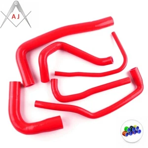Kit de mangueras de radiador de silicona AERO rojo para 1991-1998 SAAB 9000 B204 B234 2.0 2.3 - Imagen 1 de 3