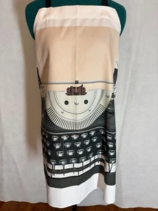 Vintage Typewriter Apron Motif Unisex - Picture 1 of 3