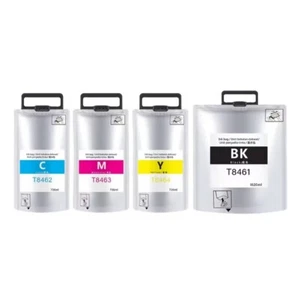 T8461-T8464 Ink Bag One Time Chip for Workforce Pro WF-R8593 Asia-Pacific - Picture 1 of 6