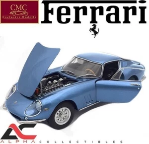 CMC M-239 1:18 1966 FERRARI 275 GTB/C 9067 AZUL CALIFORNIA (L.E. 1000) - Imagen 1 de 1