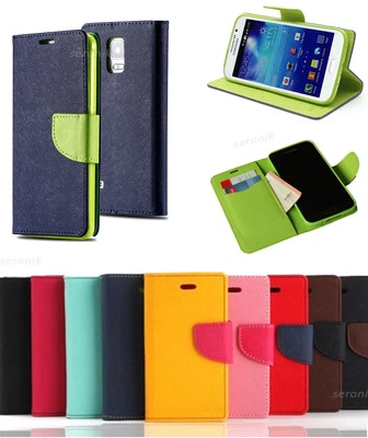 Smartphone Cellulare IPAD Etui Borsa Pieghevole Flip Custodia Cover Wallet - Immagine 1 di 4