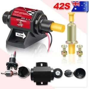 Universal Electric Fuel Pump Gas 2-3.5 PSI 42 GPH Cylinder Carburetor 12V-New - Picture 1 of 8