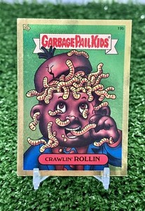 Garbage Pail Kids CRAWLIN' ROLLIN 19b (2003 GPK All New Series 1) Gold Foil