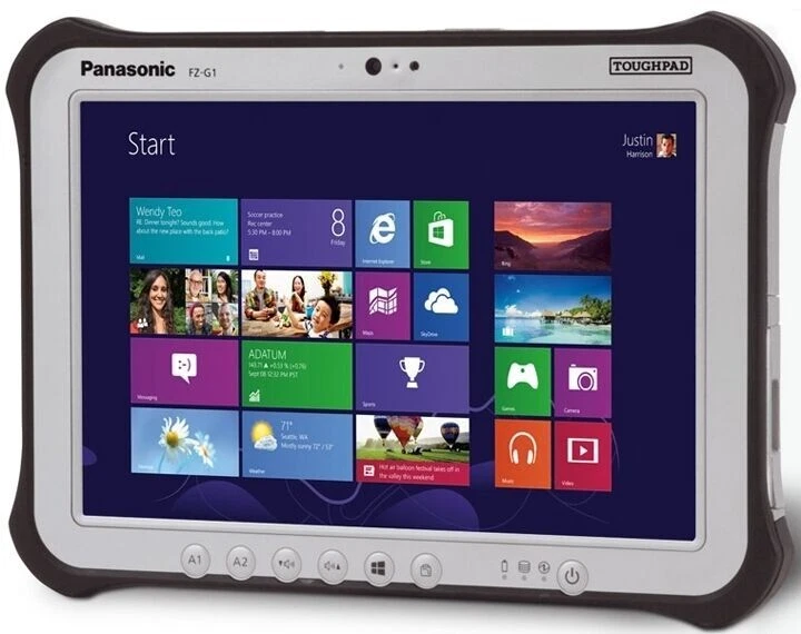 PANASONIC Toughpad FZ-G1 MK4 TABLET / I5-6300U / 8GB / 256GB / W10P/ BARCODE/ 4G - Image 1 of 2