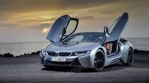 BMW I8 Coupe 2018 High Res Wall Decor Print Photo Poster - Picture 1 of 1