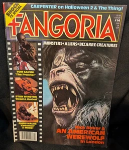 FANGORIA August.1981 No.14 Vintage Magazine American Werewolf, NM - Picture 1 of 3