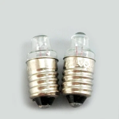 25pcs E10 Base 2.2V 0.25A Screw Light Bulb Lamp Flashlight 9x23mm Miniature - Image 1 of 3