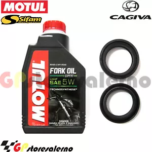 KIT OLIO FORCELLA 5W MOTUL + AR3304 PARAOLI SIFAM CAGIVA 125 MITO EV 2000 - Imagen 1 de 1