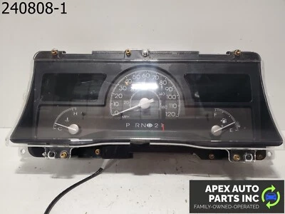 Velocímetro cluster MPH 2003 Lincoln Town carro 4.6L fabricante de equipamento original - Imagem 1 de 4