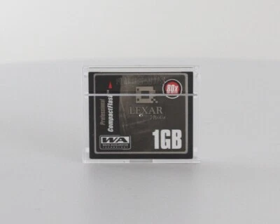 Lexar Professional 1 GB 80x Speed CompactFlash Memory Card (CF1GB-80-380) - Image 1 of 2