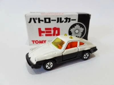 Collection level Tomica PORSCHE 911S POLICE CAR MADE IN JAPAN 1976 ~1/61... - Image 1 of 4