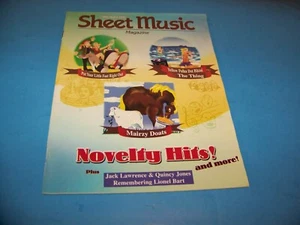 Sheet Music Magazine "Novelty Hits!" Vintage 1999 - Picture 1 of 4