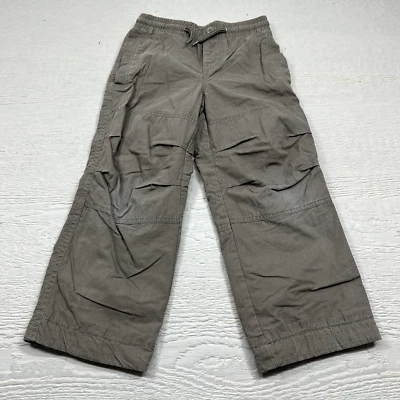 Gap Kids Pants Boys Small 6 7 Brown Lined Chino Elastic Waist Y2K - Image 1 of 4