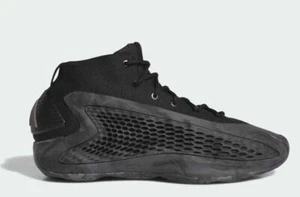 Adidas AE 1 Mid Grey/Black Anthony Edwards Signature Basketball Shoes 2024 NEW - Picture 1 of 7