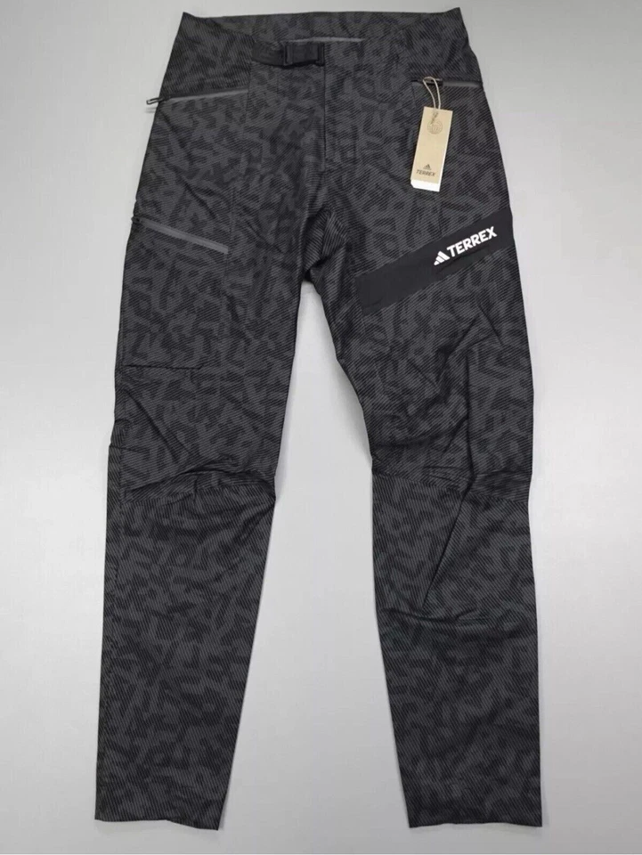 Adidas Terrex Techrock RAIN.RDY Primeknit Pants Black Grey 36” HU1828 (E1)