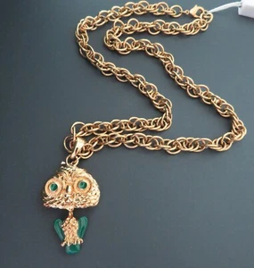 Collana DONNA pendente GUFO JUST CAVALLI SC2211 - Foto 1 di 7