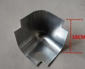 1* Esquinas protectoras de camioneta pequeña, esquinas compartimento de esquina contenedores 10 cm - Imagen 1 de 2