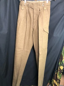Original British Army Battledress Trousers - Size 7 - 31" Waist - Picture 1 of 13