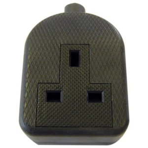 Dencon 9432BNB Presa Di Corrente 13A 1-Gang Nera - Foto 1 di 1