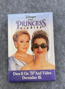 Disney's The Princess Diaries Rechteck Film Promotion Pin Button - Bild 1 von 2
